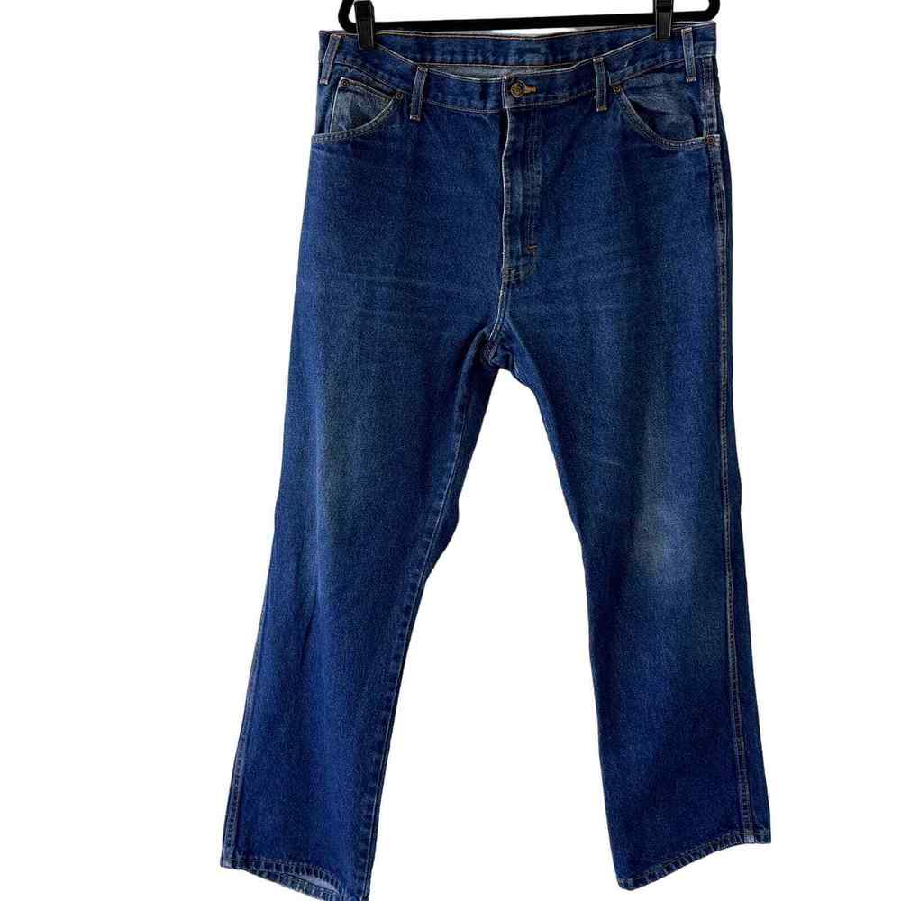 Dickies Jeans Regular Fit Straight Leg Medium Blue Wash Mens Size 38X32